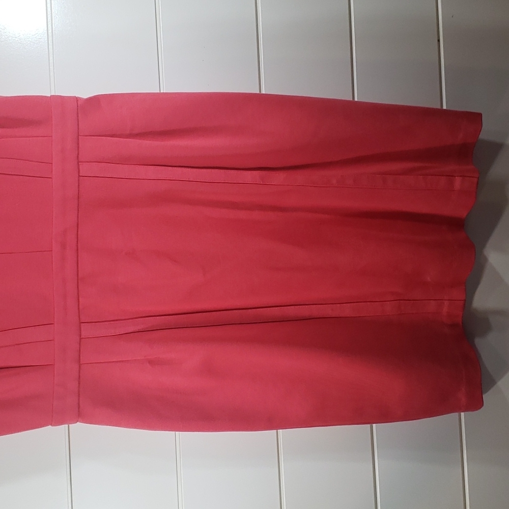 Tory Burch Osten coral pink sleeveless dress - Picture 4 of 10